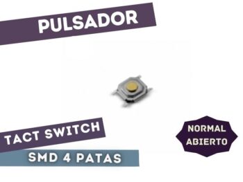 311-1029 PULSADOR TACT SWITCH SMD TACT 1.6mm 5#