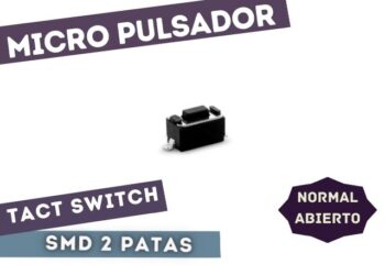 311-1046 PULSADOR MICRO TACT SWITCH SMD KFC-809A