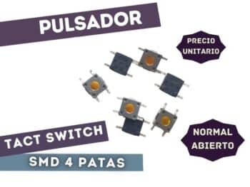 311-1061 PULSADOR TACT SWITCH SMD KFC-818