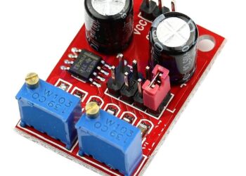 MODULO GENERADOR DE FRECUENCIA DE PULSO Y CICLO AJUSTABLE CON NE555 *