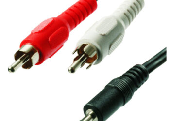 CABLE 2RCA A PLUG 3.5mm N 4,5 mts