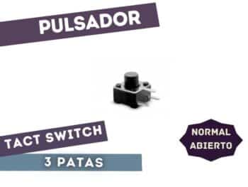 KFC-815B PULSADOR TACT SWITCH 3 PATAS