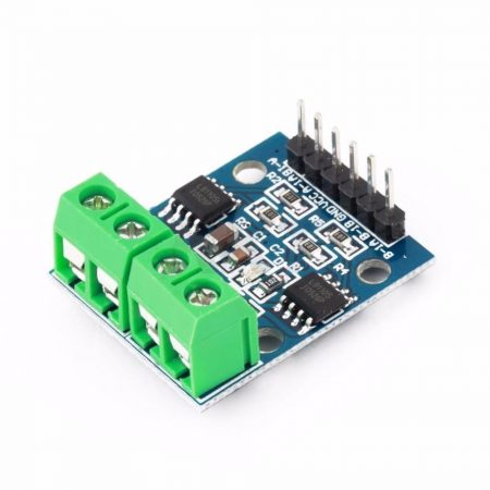 MODULO DRIVER MOTOR DC DOBLE PUENTE H L9110S 2DC o 1PaP ##