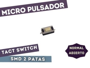 311-1115 PULSADOR MICRO TACT SWITCH SMD TACT 6X3.5X2.5MM 5#