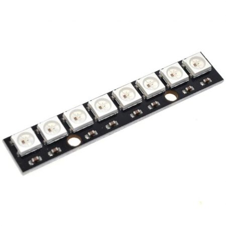 BARRA 8 LEDS RGB 5050 WS2812