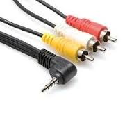 CABLE PLUG 3.5mm A 3RCA HEMBRA (PLUG 3.5mm de 4 CONTACTOS)
