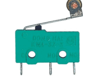 MICROSWITCH 3A 250V p/CABLE LEVA CON RUEDA