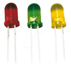 LED 5mm ROJO DIFUSO CLEAR