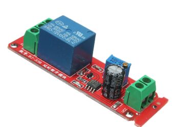 MODULO TIMER NE555 DELAY 0-10s SALIDA RELE 12V