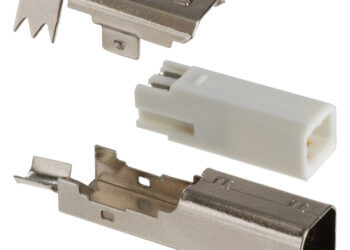 CONECTOR USB TIPO B" MACHO P/CABLE IMPRESORA