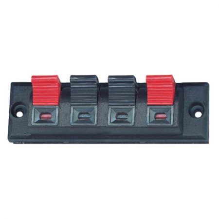 BORNERA P/BAFLE 23X76mm X2 STEREO 4P