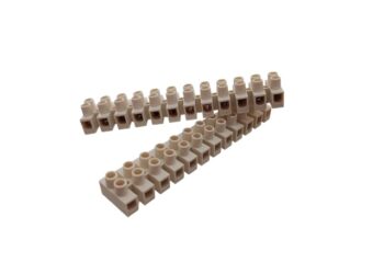 BORNERA IGNIFUGA BLANCA 12P 10A 380V