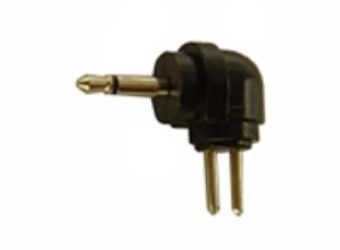 PLUG DC 2.5mm (2 PINES IGUALES)