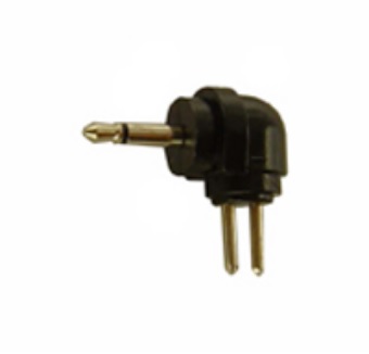 PLUG DC 2.5mm (2 PINES IGUALES)