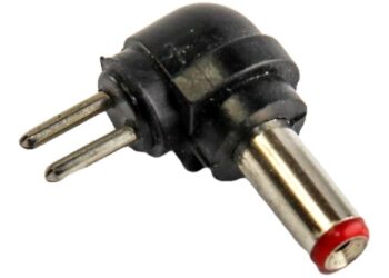 PLUG DC 5.5X1.5mm (2 PINES IGUALES)
