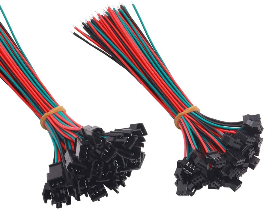 J3VCH CABLE CONEXIONADO DE 3 VIAS MACHO Y HEMBRA 5#