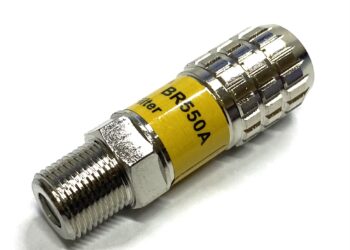 FILTRO P/INTERNET RECHAZA BANDA CABLESAT 550MHZ