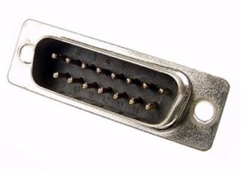 DB15M CONECTOR DB MACHO 15 CONT 2 FILAS p/CABLE