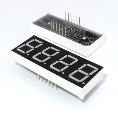 DISPLAY 7 SEG. 4 DIGITOS 0.56'' CATODO COMUN" ##