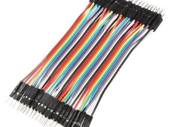 KIT 40 CABLES P/PROTO 10CM MACHO-MACHO