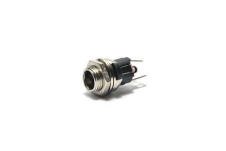 CONECTOR JACK DC HUECO 2.1mm P/CHASIS