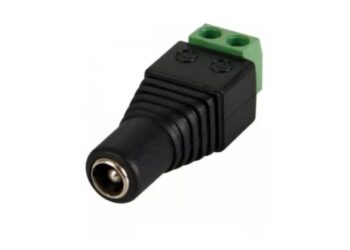CONECTOR JACK DC 2.1X5.5mm C/BORNERA P/CABLE