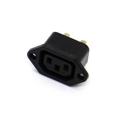 CONECTOR TIPO PC HEMBRA P/CHASIS