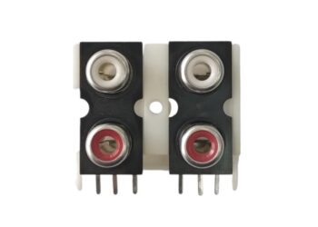 CONECTOR JACK DOBLE RCA POR 2 LINEAS P/CI