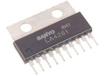 LA4261 2-CHANNEL AF POWER AMP FOR TAPE RECORDER RADIO