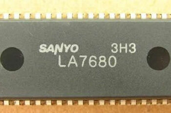LA7680 JAP (GL 7680) SINGLE-CHIP SIGNAL PROCESSOR FOR COLOR TV USE