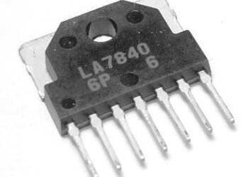 LA7840L Vertical Deflection Output Circuit , max. Iq=1,8A