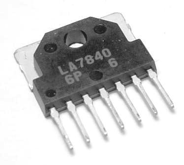 LA7840L Vertical Deflection Output Circuit , max. Iq=1,8A