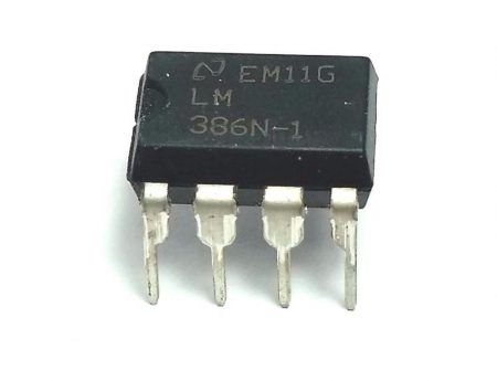 LM386N AMPLIFICADOR POTENCIA AUDIO BAJA TENSION
