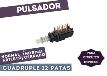 LPS-405 PULSADOR NA/NC CUADRUPLE (MINI)