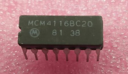 MCM4116-25 16,384-BIT DYNAMIC RANDOM ACCESS MEMORY