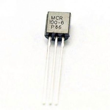MCR100-6 TIRISTOR 600V 0.6A (TO-92)