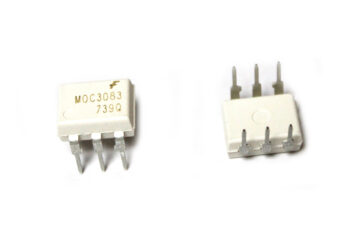 MOC3083 OPTOACOPLADOR SIMPLE (CRUCE POR CERO) (SALIDA TRIAC 6P)