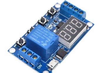 MODULO TIMER 0 A 999 MINUTOS SALIDA RELE
