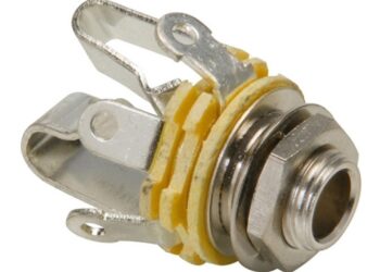 CONECTOR JACK 6.5mm STEREO P/CHASIS REAN