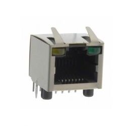 CONECTOR RJ45 HEMBRA P/CI METALICO CON LUCES ##