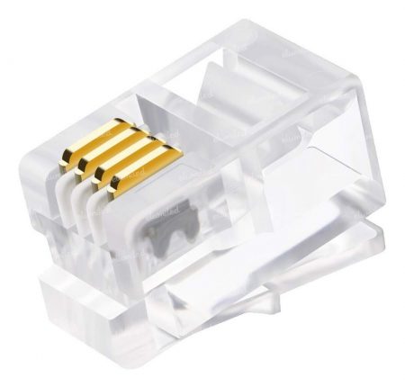 CONECTOR RJ9 MACHO (4P4C)
