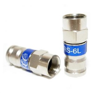 CONECTOR F P/CRIMPEAR C/RG6 PREMIUM" BELDEN SNAP-RG6