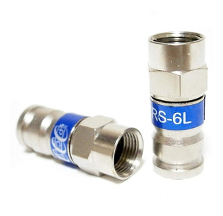 CONECTOR F P/CRIMPEAR C/RG6 PREMIUM" BELDEN SNAP-RG6