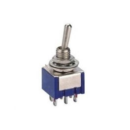 LLAVE PALANCA DOBLE ON-OFF-ON 3A 250V