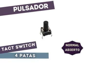 TS064 TS9.5 PULSADOR TACT SWITCH 9.0 MM