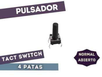 TS065 TS12.5 PULSADOR TACT SWITCH 12.5 MM