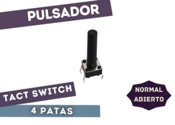 PULSADOR TACT SWITCH 17.0 MM