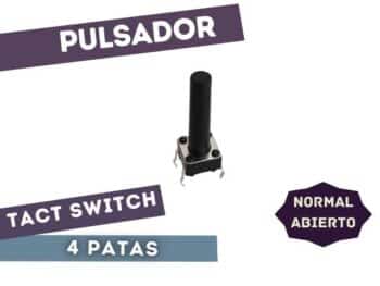 PULSADOR TACT SWITCH 17.0 MM