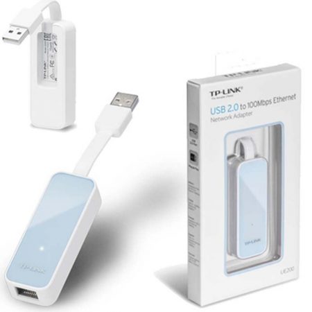 ADAPTADOR RED USB A RJ45 2.0 ETHERNET 10/100MBPS TP-LINK