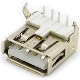 CONECTOR USB TIPO A" HEMBRA p/CI 5#